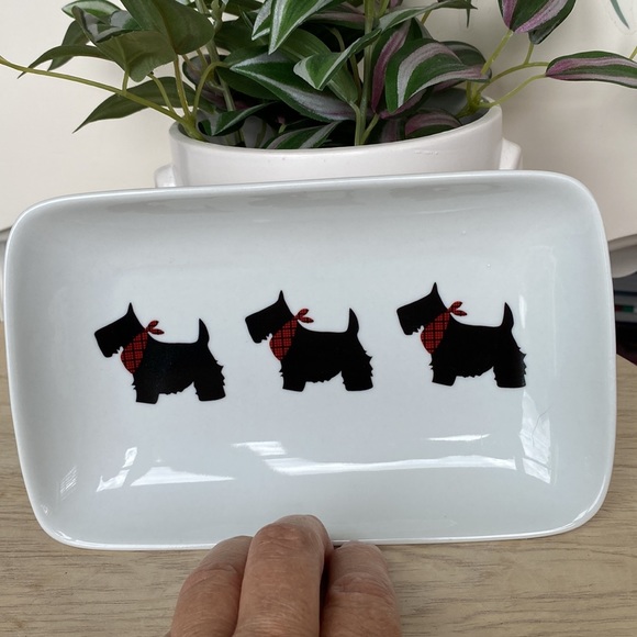 Porcelain rectangular dish - Picture 3 of 8